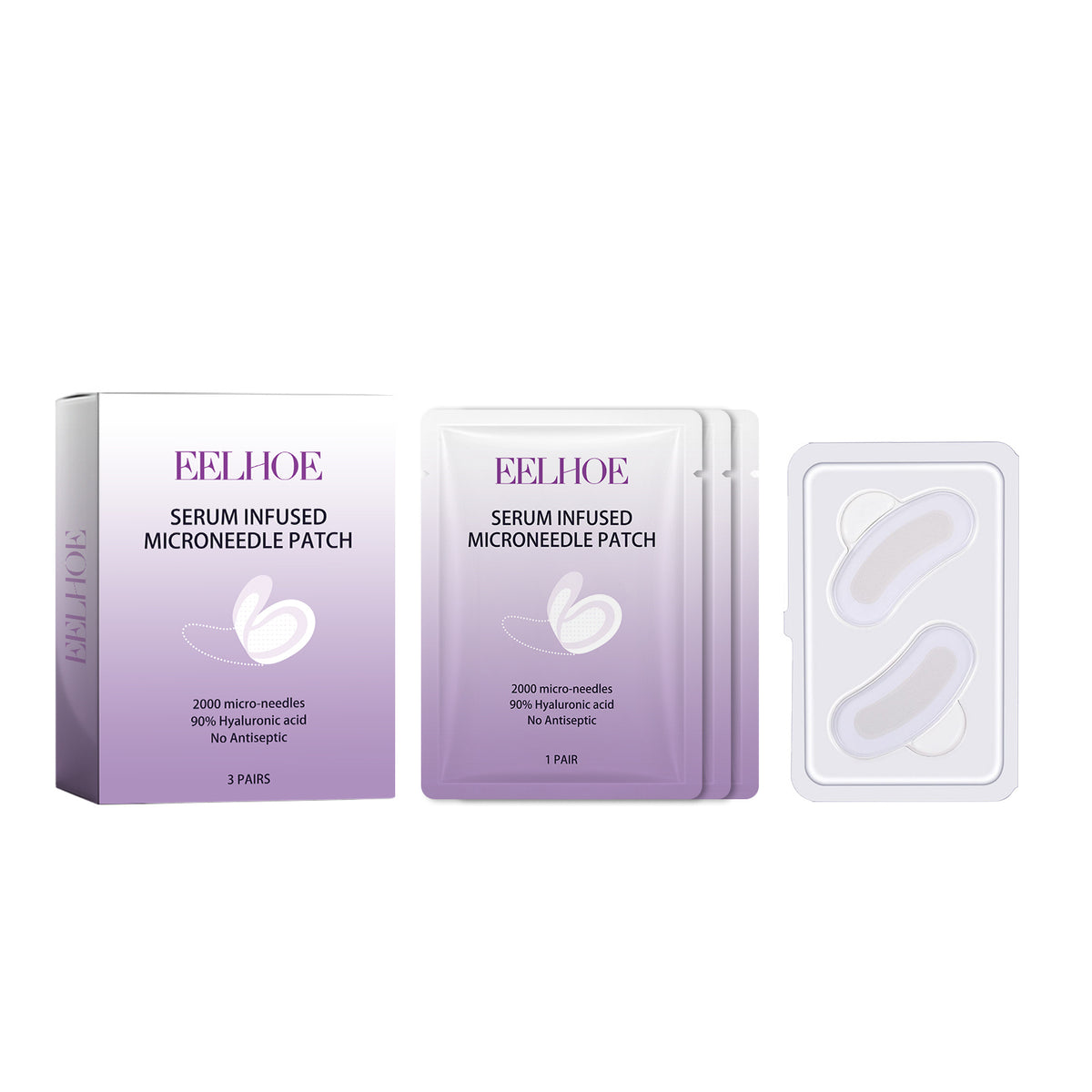 Hyaluronic Acid Anti-Wrinkle Caressing Microcrystals Eyes Patch